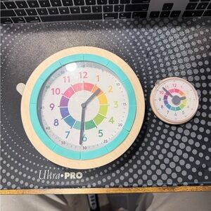 LOVEVERY Plan & Prepare Clock with Mini Clock
